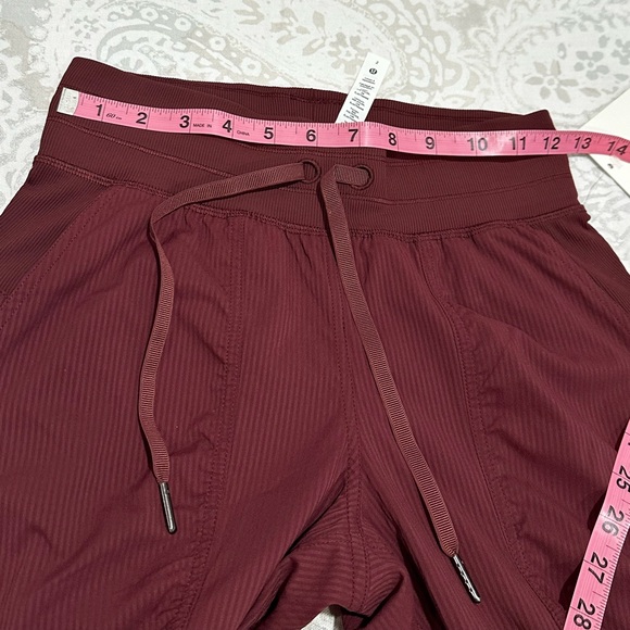 Lululemon Athletica Burgundy Track Joggers with Tapered Fit - Picture 5 of 10